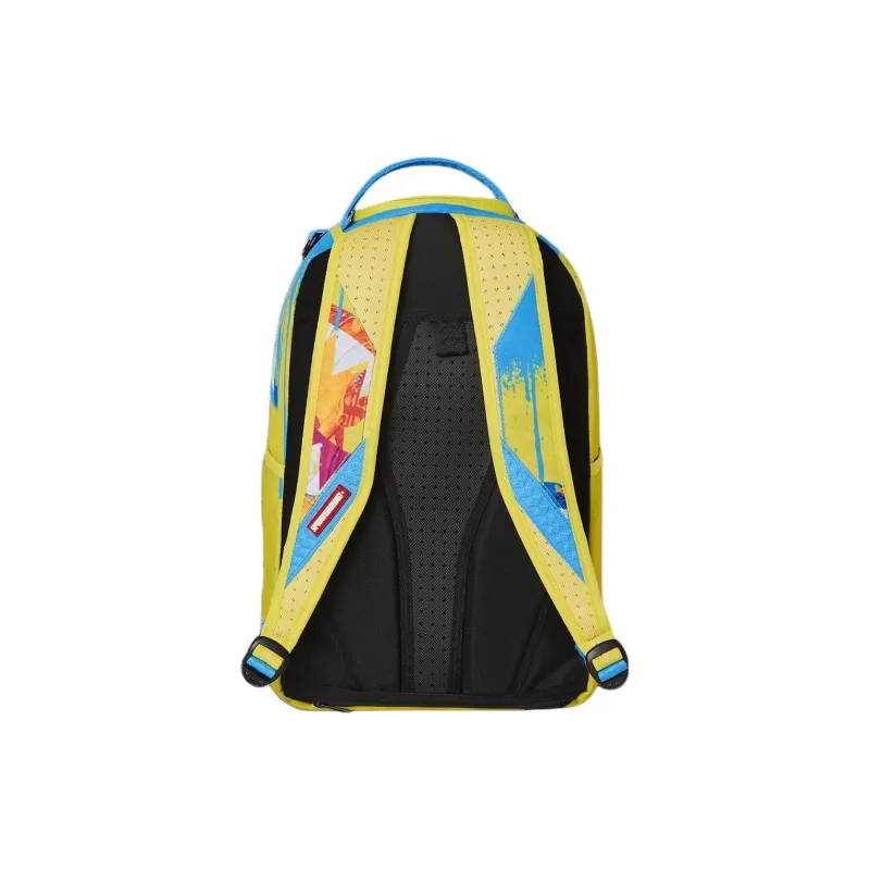 SPRAYGROUND Polyester Backpack Unisex Yellow-4