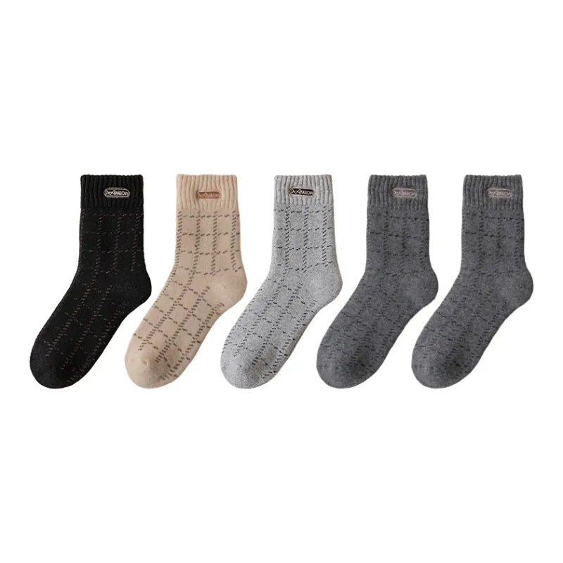 MIIOW Mid Calf Socks Men's Combo Set-18