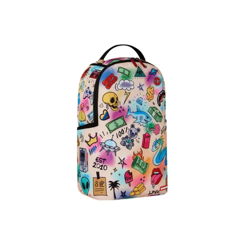 SPRAYGROUND Polyester Backpack Unisex Multicolor-2