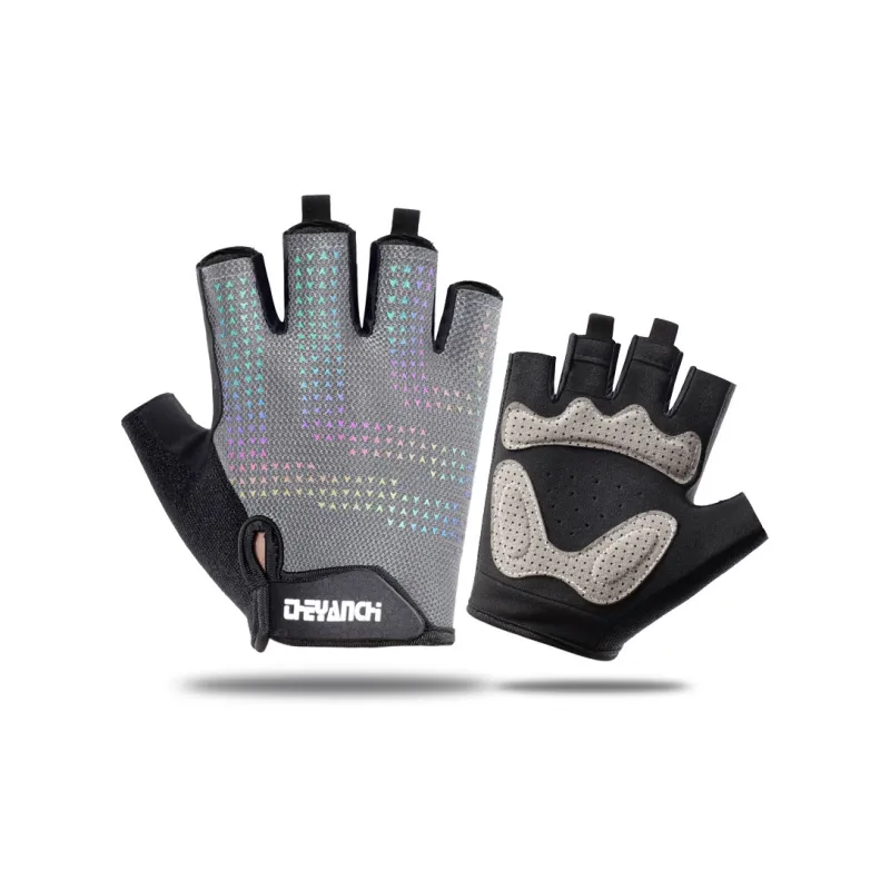 AAJF Stretch Mesh Mesh Fabric Gloves Unisex-7