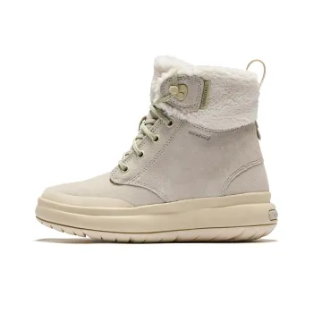 MERRELL Slip Resistant Thermal Mid Top Outdoor Shoes Women's Light Gray