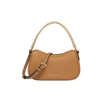 MICHAEL KORS Cow Leather Crossbody Handbag Women's Peanut