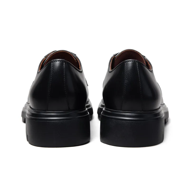 Zuti Dress Shoes Men Low Top Black-3