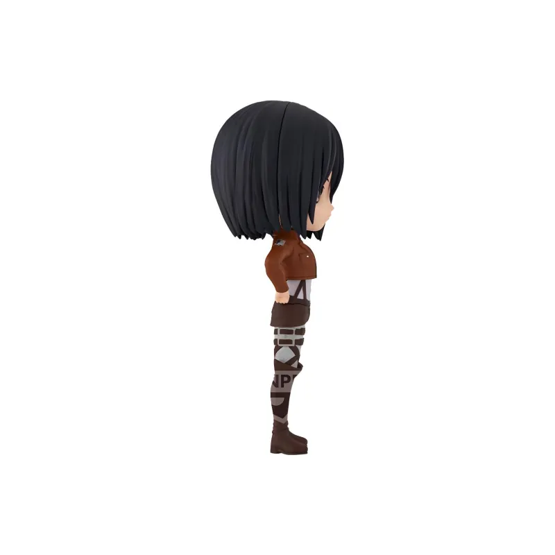 BANPRESTO Glass Factory Attack On Titan Q Posket Mikasa Ackerman Model B Bonus Gifts-2