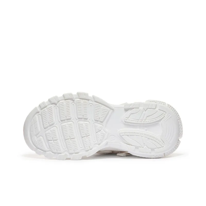 Warrior Wear Resistant Low Top Chunky Sneakers Women's Beige Pink-3