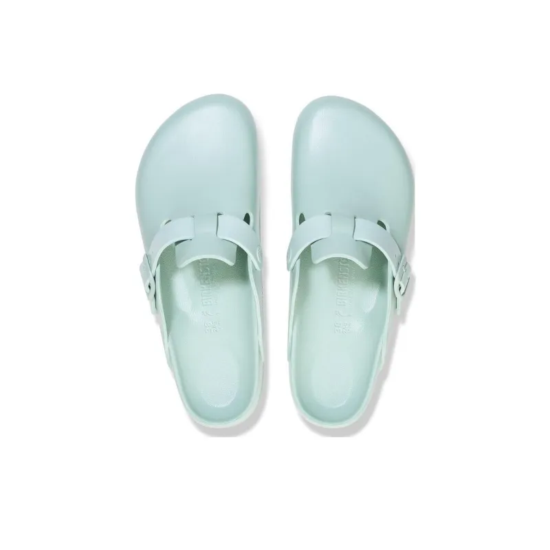 Birkenstock Boston EVA Abrasion Resistant Slip Resistant Closed Toe Slippers Unisex Green-3