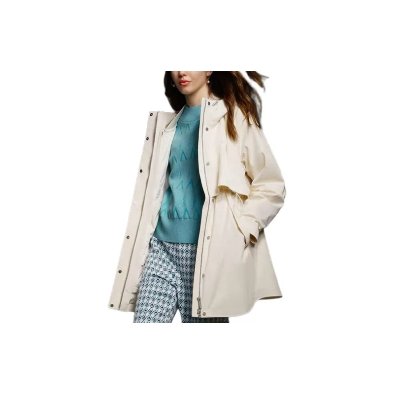 FILA Puffer Jacket Women's Mist Lotus White-2
