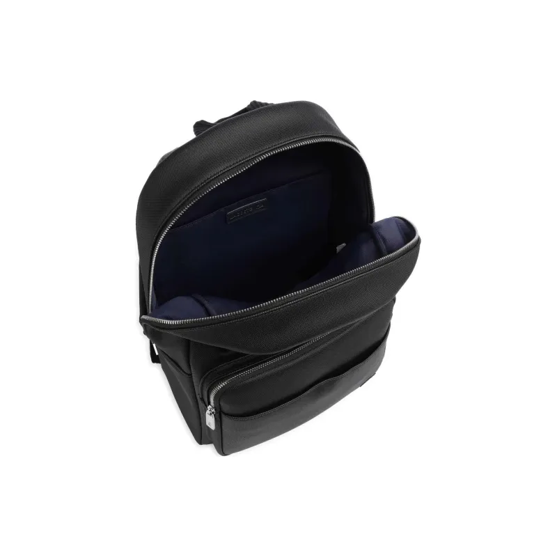 LACOSTE Polyurethane Backpack Regular Men's Black-3