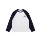 White & Navy Blue