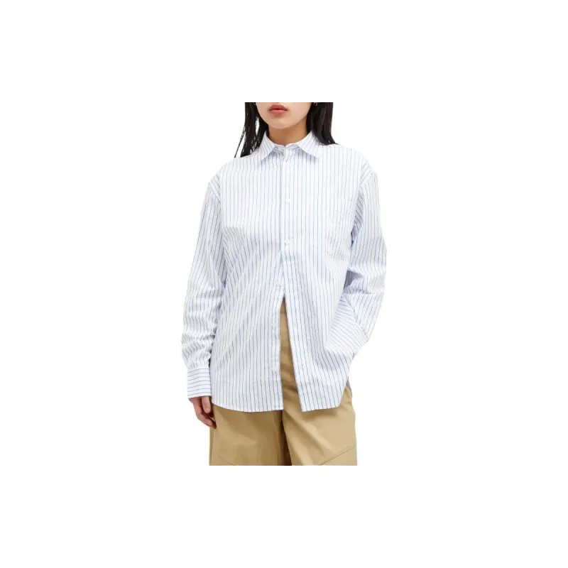 Carhartt WIP SS24 W' L/S Linus Shirt Shirt Women's White-3