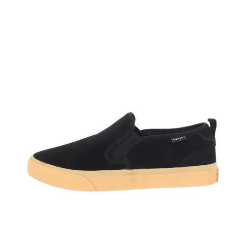 Oakley Anti-Slip Wear-Resistant Low-Top Skateboard Shoes Men's Black
