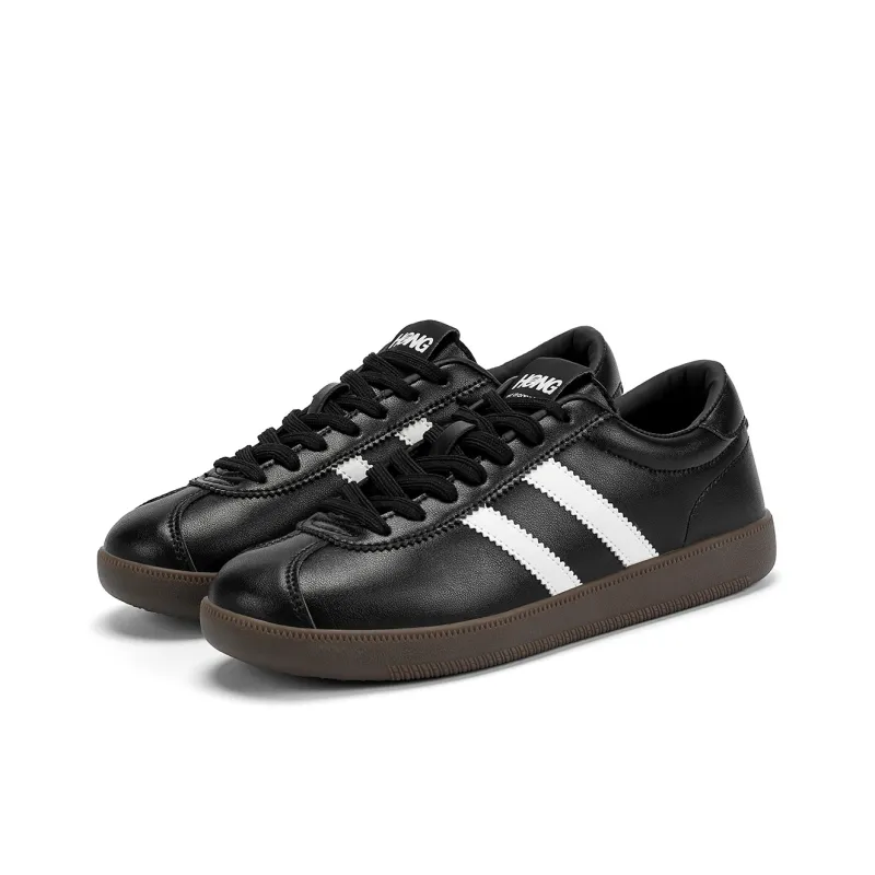 RED DRAGONFLY Small White Shoes Lightweight And Breathable Low Top Casual Shoes Men's White Black-9