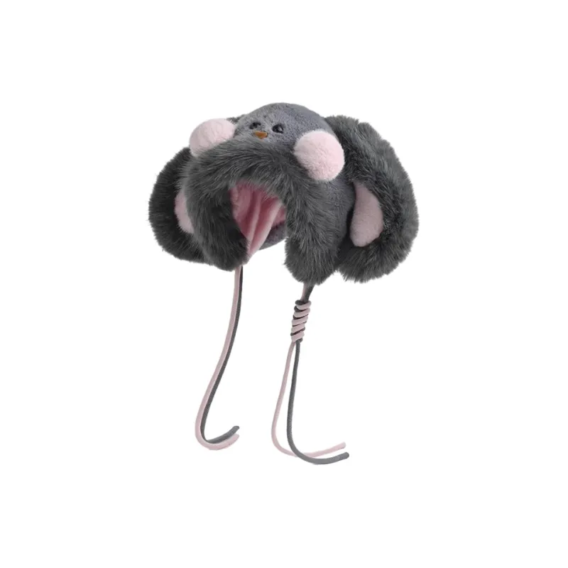 FREE RABBITⅡ Cold Resistant Cycling Trapper Hats Women's-3