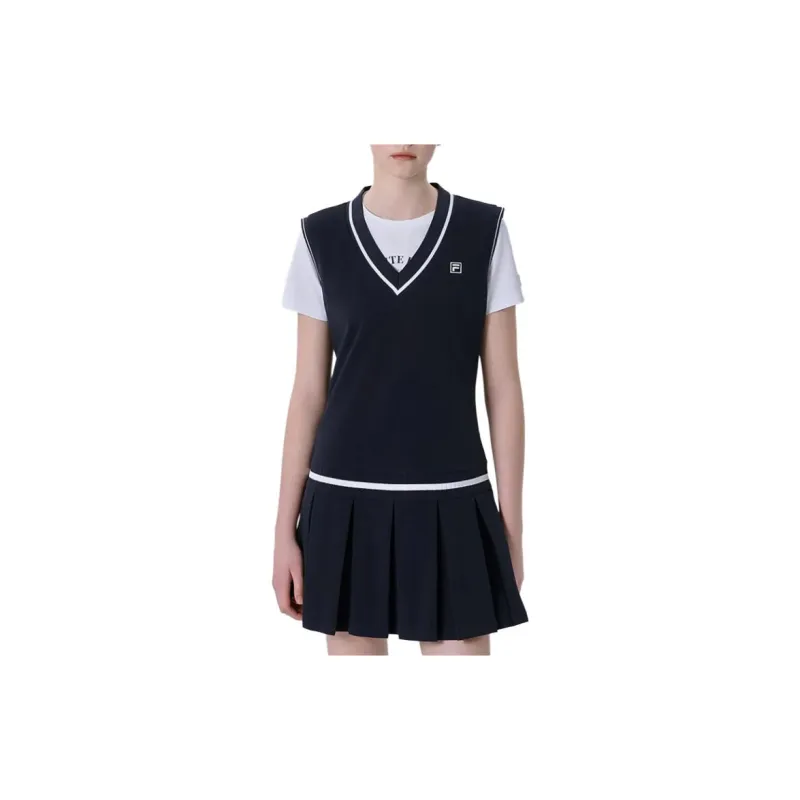 FILA Sleeveless Dress Women's Black-2