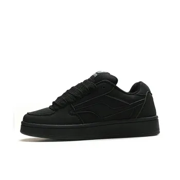 STUR YSN Wear resistant And Lightweight Low Top Skateboard Shoes Unisex Black