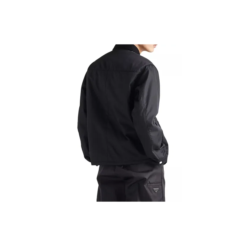 PRADA Puffer Jacket Men's Black-3