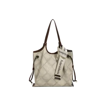 H YXIANG Shoulder Bags Light Green