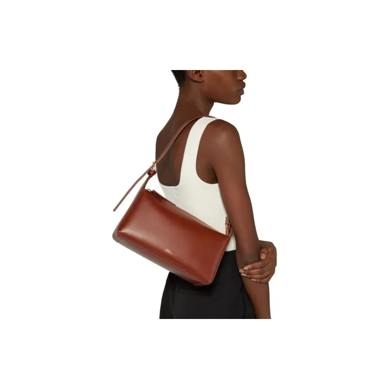 A.P.C Virginie Zipped Shoulder Bag-4