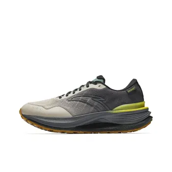 Anta Champion 3rd Gen PRO Anti Slip Wear Resistant Low Top Running Shoes Men's Beige Gray Green