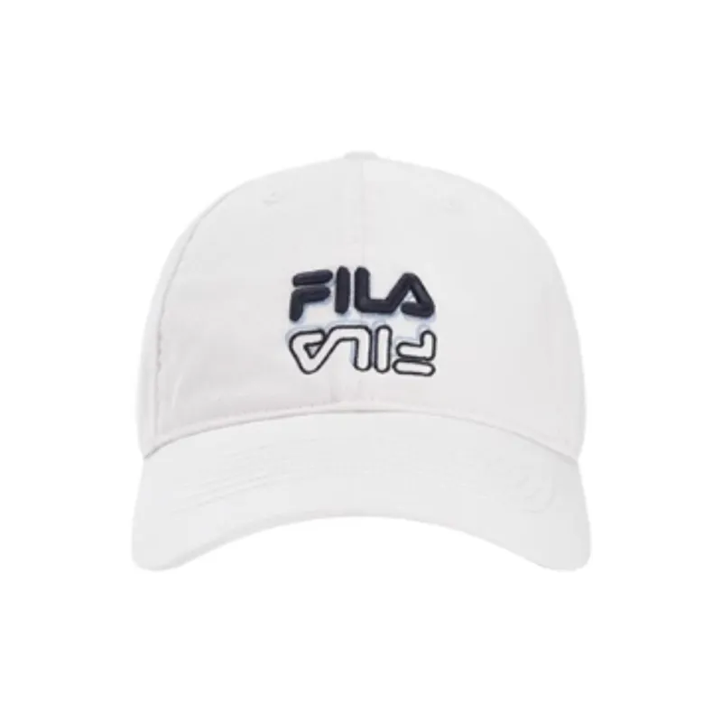 FILA Polyester Baseball Caps Unisex Cloud White-1