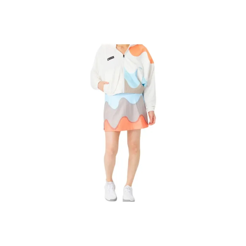 Adidas Adidas X Marimekko Casual Short Skirts Women's Light Blue-4