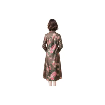 Mapping Jackets Coats Women's Coffee
