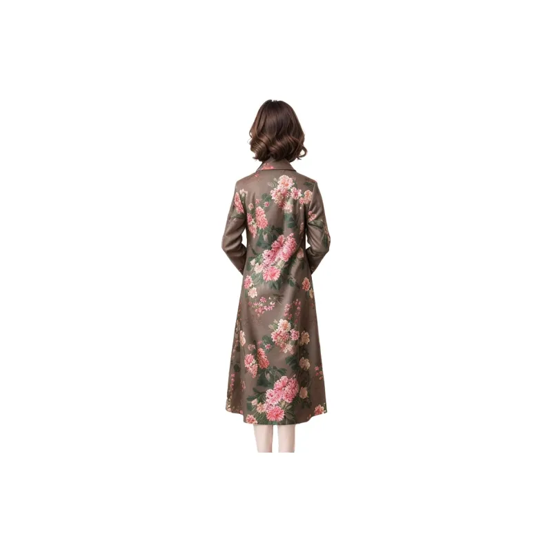Mapping Jackets Coats Women's Coffee-0