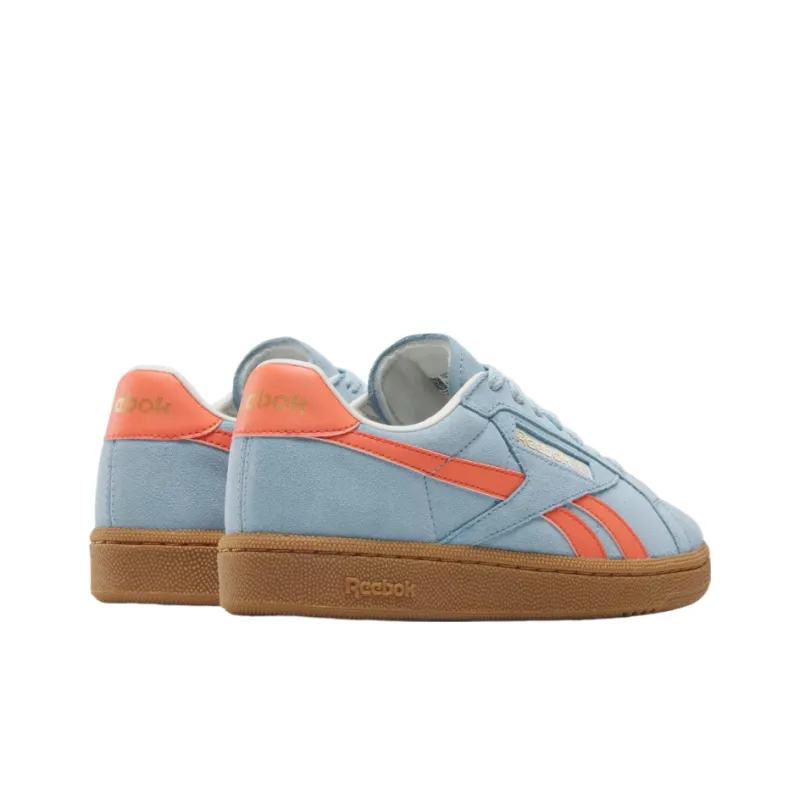 Reebok Women's Club C Grounds Uk 'Soft Blue Supercharged Coral' Women's-4