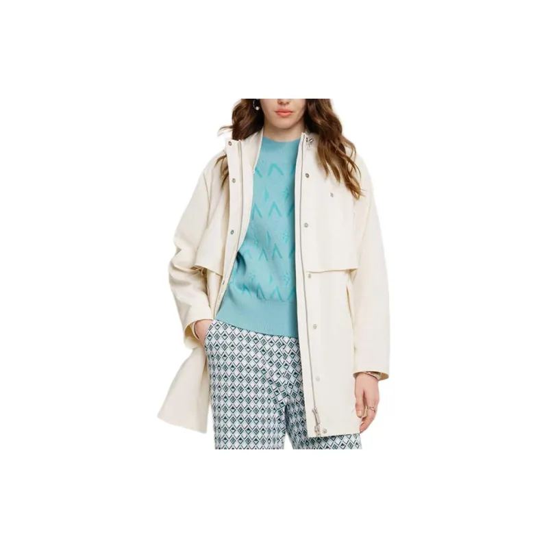 FILA Puffer Jacket Women's Mist Lotus White-3