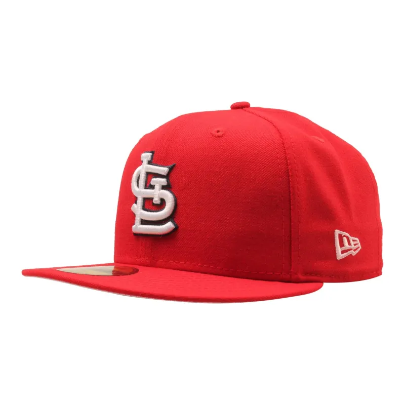 New Era Wool Baseball Caps Unisex Red-0