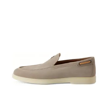 Giuseppe Zanotti Maui Logo plaque Suede Loafers