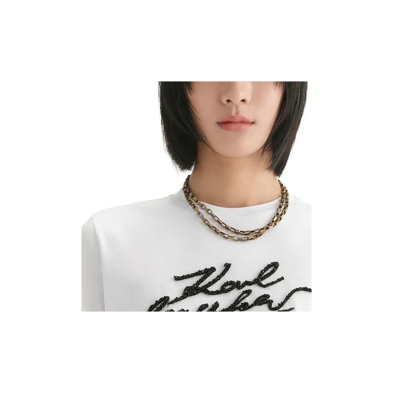 KARL LAGERFELD T Shirt Women's White-5