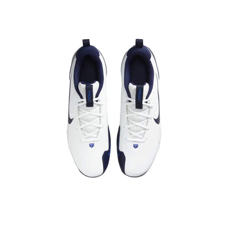 Nike Force Trout 9 Keystone White Hyper Royal Midnight Navy-3