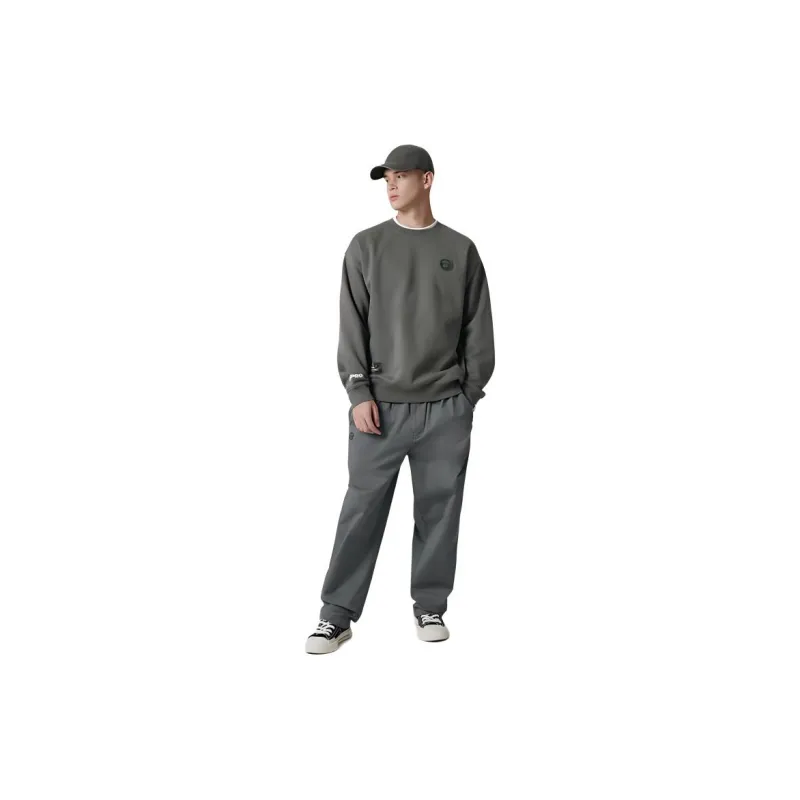 Aape Logo patch Crew neck Sweatshirt-4