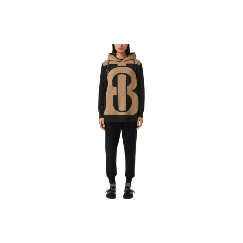 Burberry Women's Cashmere Blend Sweatshirt Black-3