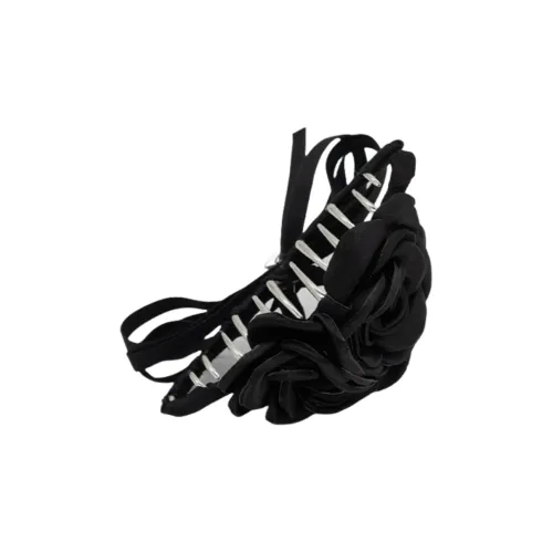 Connect The Past And The Present. Fabric Hair Clips Women's