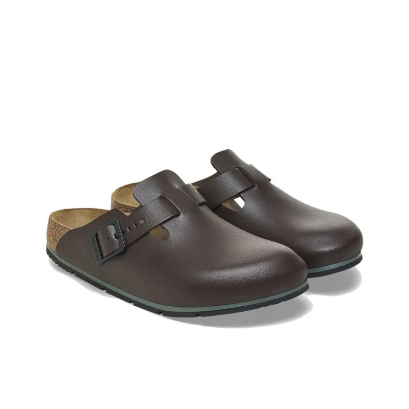 Birkenstock Abrasion Resistant Closed Toe Slippers Unisex Brown-3