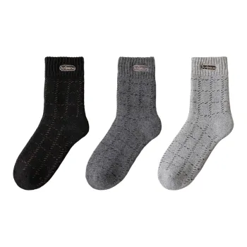 MIIOW Mid Calf Socks Men's Combo Set
