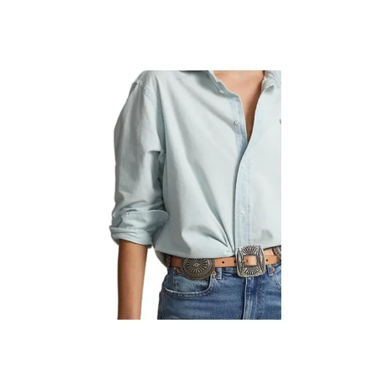 Polo Ralph Lauren SS23 Shirt Women's Light Blue-4