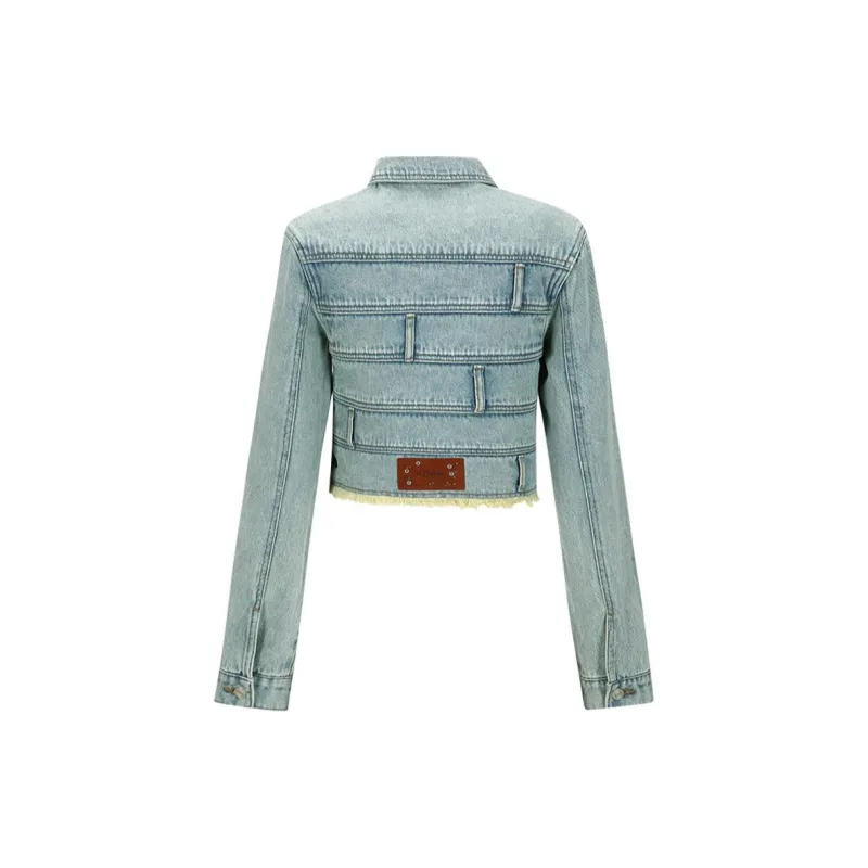 ANDERSSON BELL Denim Jacket Women's Light Blue-1