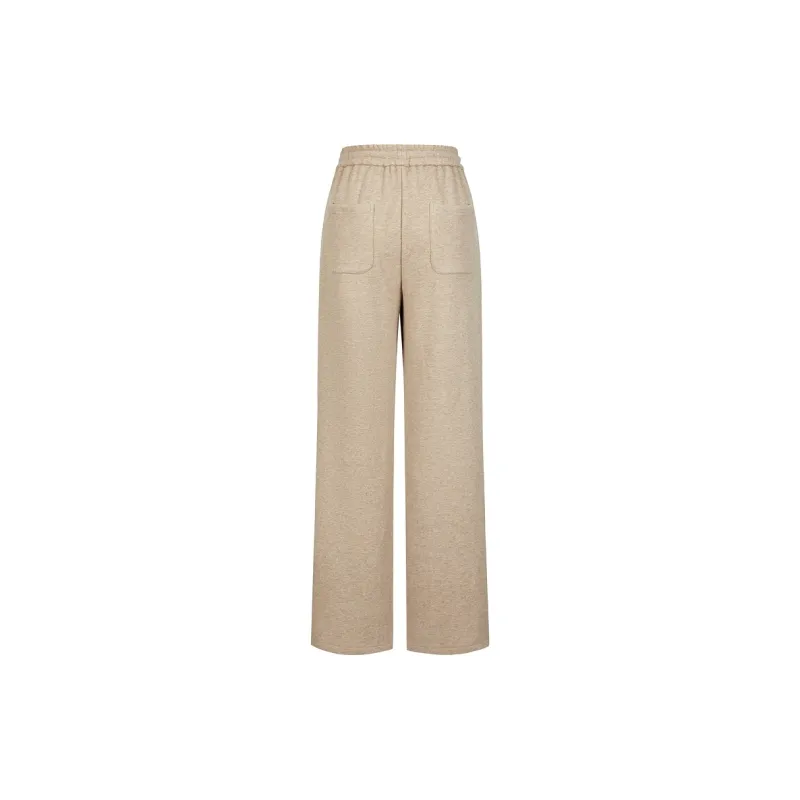 JZ. ANNAKRO Casual Pants Women's Apricot-1