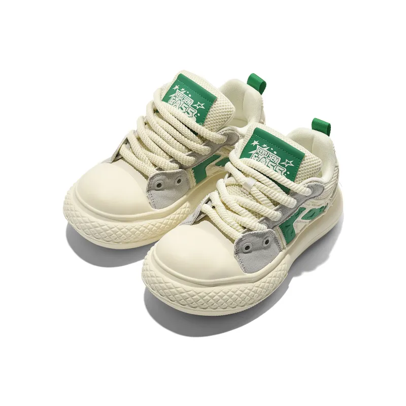 V-TOXSEIE Height Increasing Balance Wear-Resistant Slip-Resistant Low-Top Skateboard Shoes Men's-6