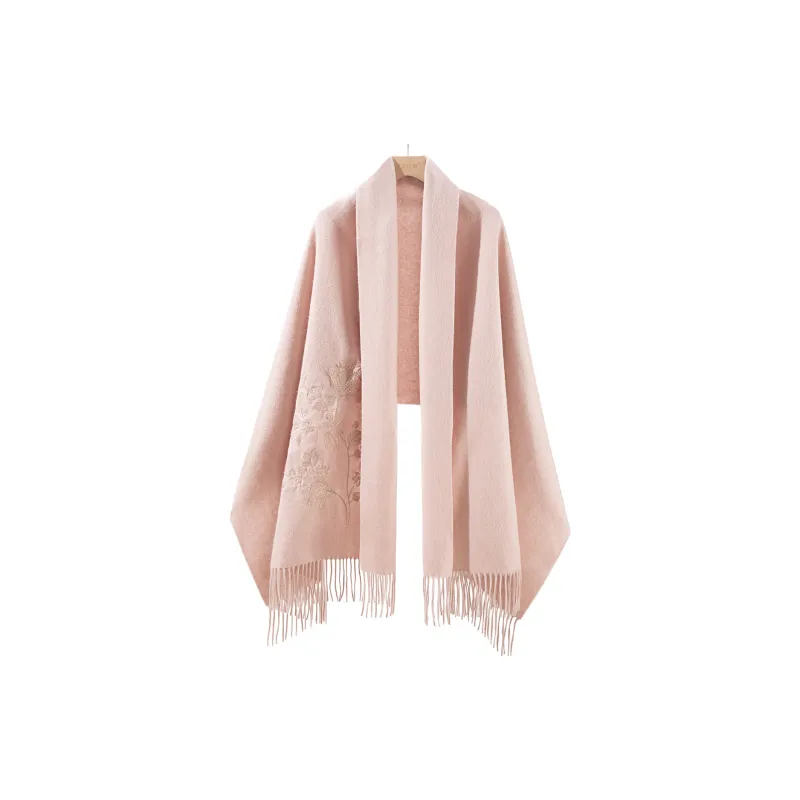 Shanghai Story Sheep Wool Knit Scarves Women's-13