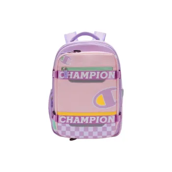 Champion Fabric Backpack Regular Kids' Light Pink/green