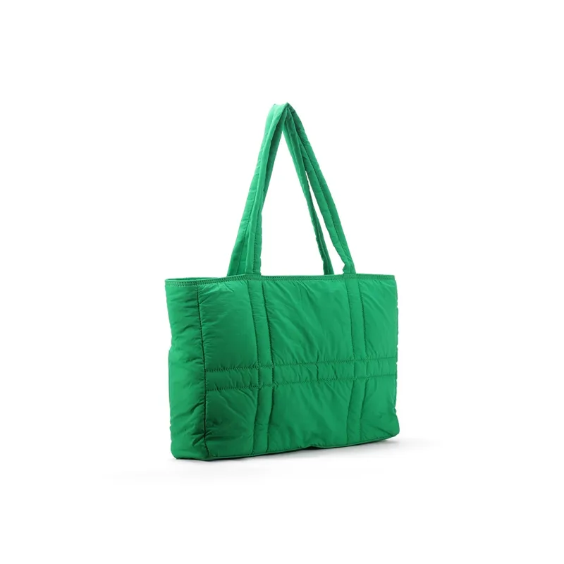 Gudair Nylon Fabric Shoulder Bag Tote Shoulder Bag Large Size Women's White/Black/Green/Dusty Blue-14