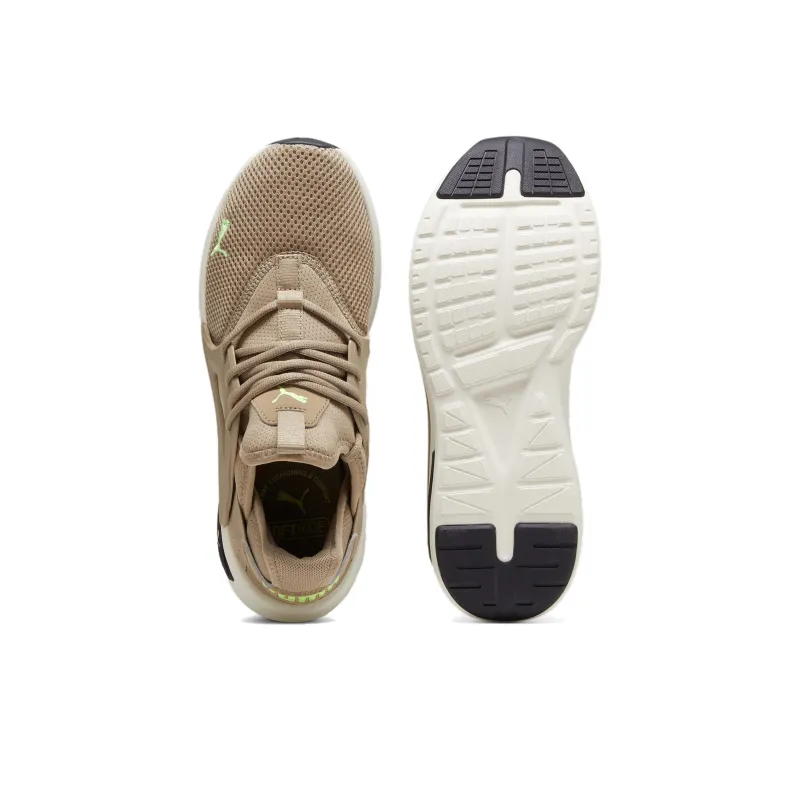 ENZO x PUMA Softride Enzo Evo Anti Slip Wear Resistant Low Top Running Shoes Men's Beige-3