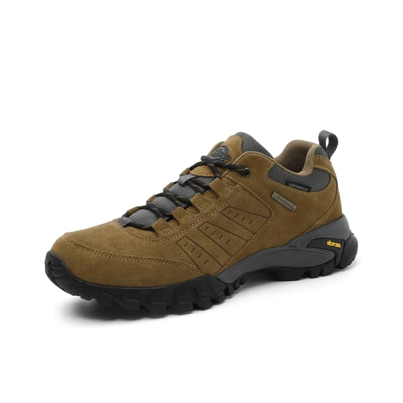 Dickies Cushioning Wear Resistant Low Top Hiking Shoes Men's Dark Brown-1