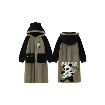 Maultiay Sleep Robe Men's Light Coffee