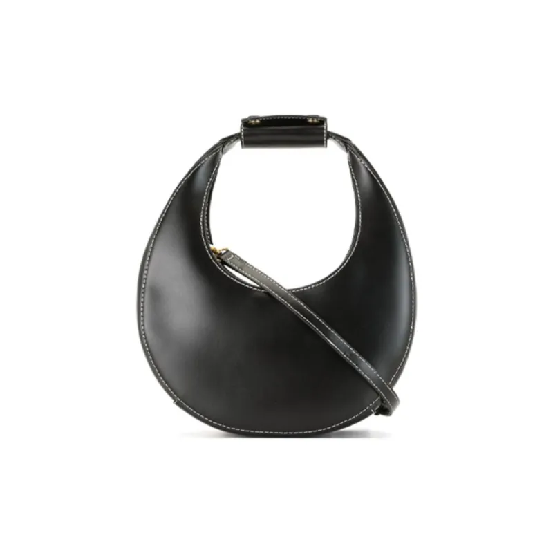 Staud Mini Moon Leather Shoulder Bag-0