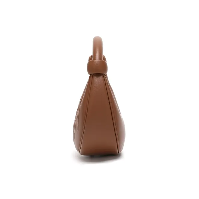 SNOOPY PU Handbag Crossbody Bag Regular Women's Brown-4